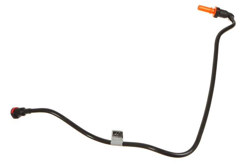 Kraftstoffrohr (vorwärts gebogen)